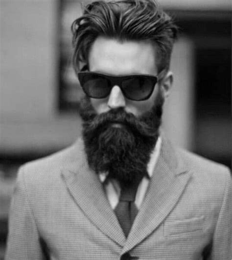 The long beard is a trend that comes and goes, as it takes a real sense of style to pull off a long beard without looking messy. 50 Hairstyles For Men With Beards - Masculine Haircut Ideas