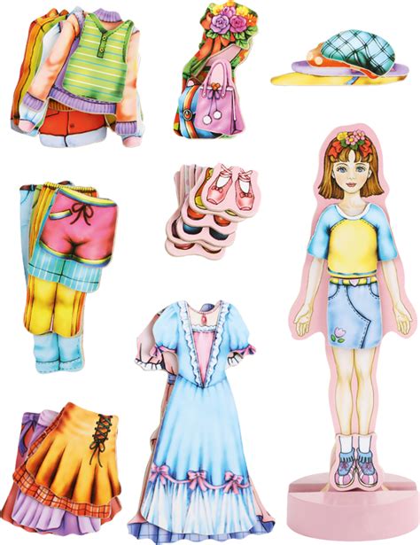 Magnetic Game Dress Up Doll Magda Puzzles Puzzles And Games Toys