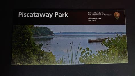 Official Nps Brochure Piscataway Park Information Map Guide