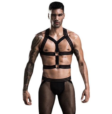 Fierce Sexy Uniform Temptation Role Playing Gay Strap Binding Sexy Lingerie For Men China Sexy