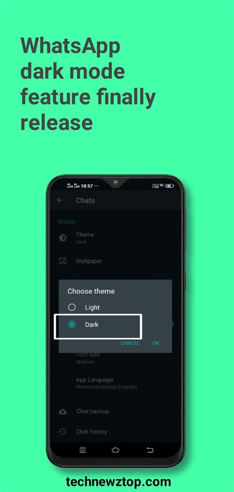 Whatsapp web does not officially support dark mode, but there are two ways to easily activate it. Whatsapp dark mode feature finally roll out for all ...