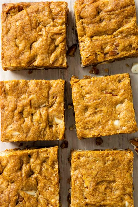 Pumpkin Blondies Recipe