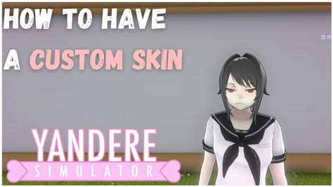 How Add Custom Skin Yandere Simulator Demo Youtube Otosection