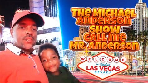 The Michael Anderson Show Call Me Mr Anderson Youtube