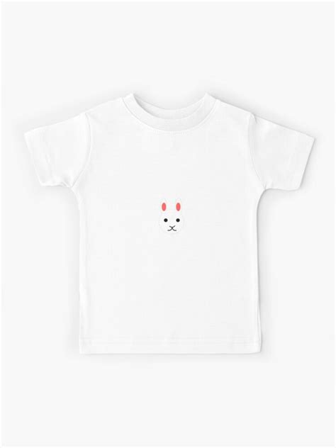 White Rabbit Face Kids T Shirt For Sale By Snipergo94 Redbubble