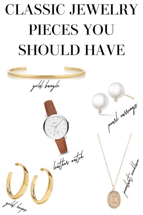 Classic Jewelry Pieces That Are Cheap Yet Chic My Chic Obsession