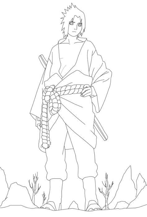 35 Sasuke Coloring Pages Free Coloring Page Site Coloring Home