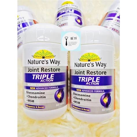 Natures Way Joint Restore Triple Action Pain And Joint Pain Relieving