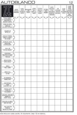 Crucigramas imprimibles crucigramas para imprimir imprimir sobres imprimir gratis palabras cruzadas palabras en español actividades de terapia ocupacional crucigrama: AUTODEFINIDOS PARA IMPRIMIR EN PDF