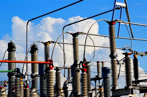 Electric Substations Altaya Stock Photo Image Of Supply Springtime