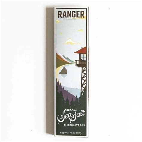 Ranger Chocolate Co Oregon Sea Salt Chocolate Bar