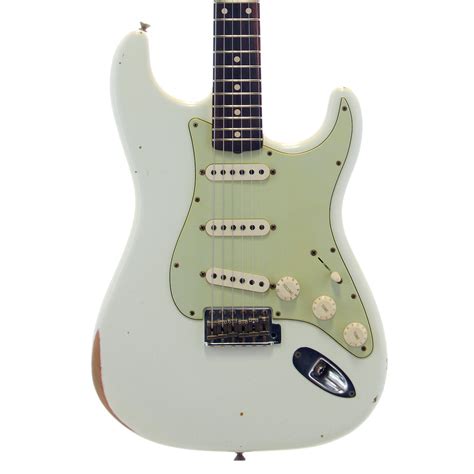 Fender Custom Shop 1960 Stratocaster Relic Olympic White Maken Music