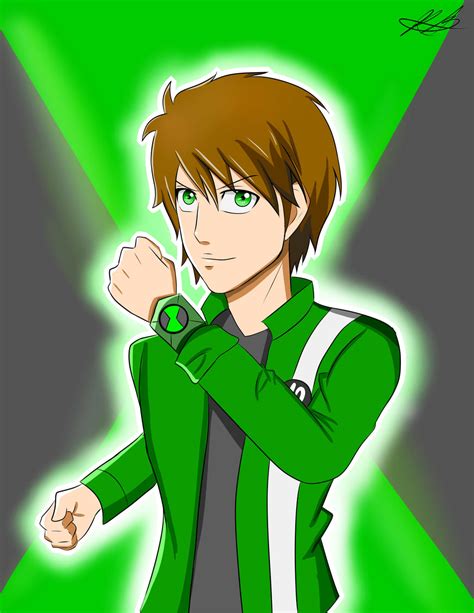 Ben 10 Anime Style By Theburningfaith On Deviantart