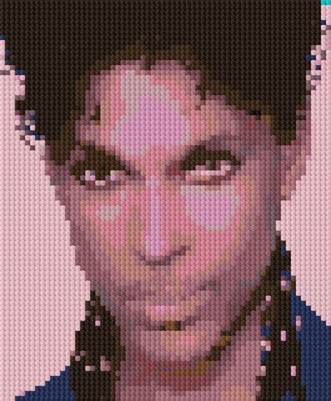 Portrait Of Prince Counted Cross Stitch Pattern Detailed