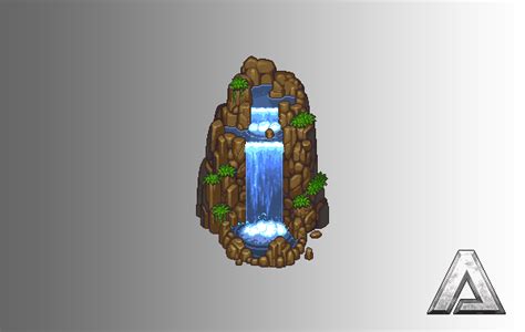 Pixelart Waterfall Animation Image Antraxx Moddb