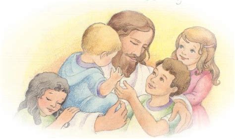 Clipart Lds Children Learning About Jesus Clipground