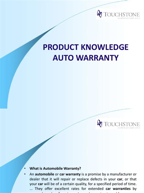 An In Depth Guide To Automobile Warranties Understanding Manufacturer