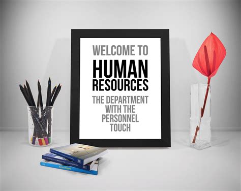 Human Resource Quotes Welcome To Human Resources Office Motivation Etsy