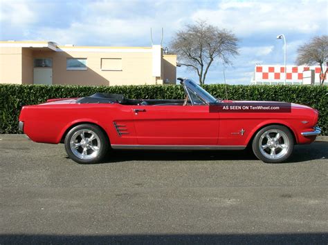 1966 ford mustang convertible is one of the successful releases of ford. 1966 Ford Mustang Convertible