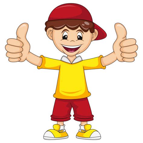 Thumbs Up Children Illustrations Royalty Free Vector Graphics And Clip