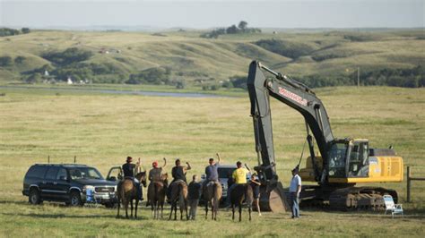 Power On Display In Dakota Access Oil Pipeline Standing Rock Sioux
