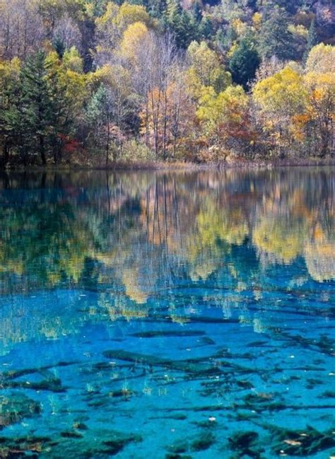 Turquoise Lake Sichuan China Holidays In China Places To Visit Scenery