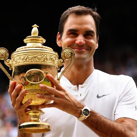 Roger Federer Wins 8th Wimbledon Title 19th Career Grand Slam Roger