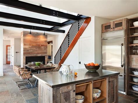 Kitchens with white cabinetry have a lot of flexibility similar to gray kitchen cabinets, natural wood is an excellent backdrop for decor. 20 Gorgeous Ways to Add Reclaimed Wood to Your Kitchen
