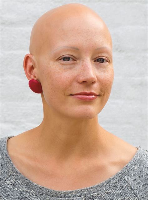 author helen phillips on living with alopecia refinery29uk bald women shave eyebrows bald girl