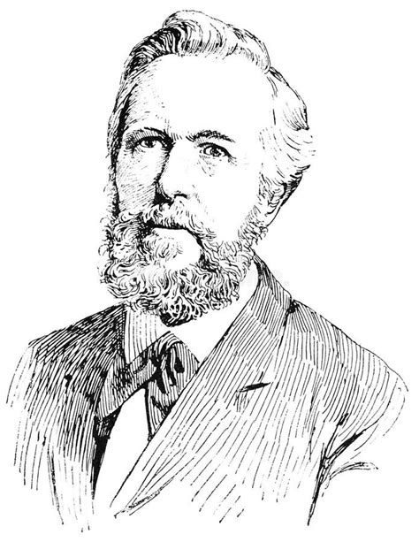 Portrait Of Ernst Haeckel A German Zoologist Naturalist Eugenicist