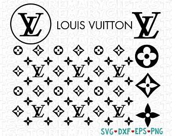 Louis Vuitton Pattern Seamless Lv Pattern Svg Origin Svg Art