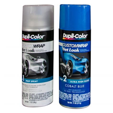 Dupli Color® Cwrc882 11 Oz Cobalt Blue Wet Look Custom Wrap Aerosol
