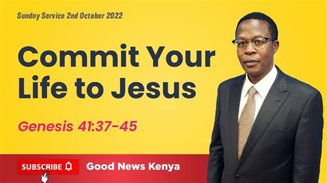 Commit Your Life To Jesus 2nd October Sunday Evening Service Pastor