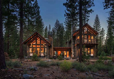 Rustic Mountain House With A Modern Twist In Truckee California
