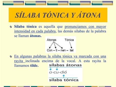 La Acentuación De Las Palabras Monosílabas