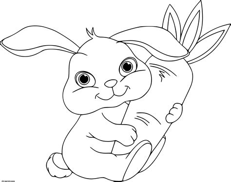 10 Luxe De Dessin De Lapin à Imprimer Stock  Coloriage  Coloriage