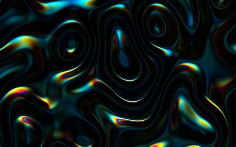 Download Wallpapers Blue 3d Waves 4k Liquid Art Creative Abstract