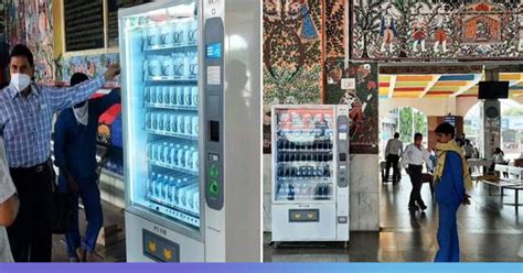 Vending machine snack vending machine multifunction vending machine picture show. Mask, Sanitiser Vending Machine Installed At Patna Railway ...