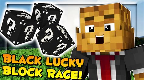 The Pack Plays Minecraft Black Lucky Block Race Mod Modded Minigame