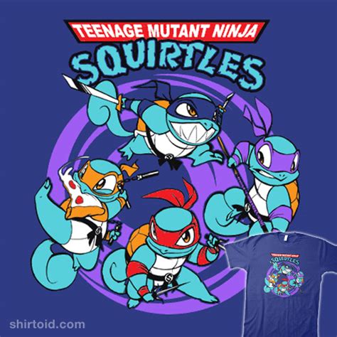 Teenage Mutant Ninja Squirtle Licking Pussy