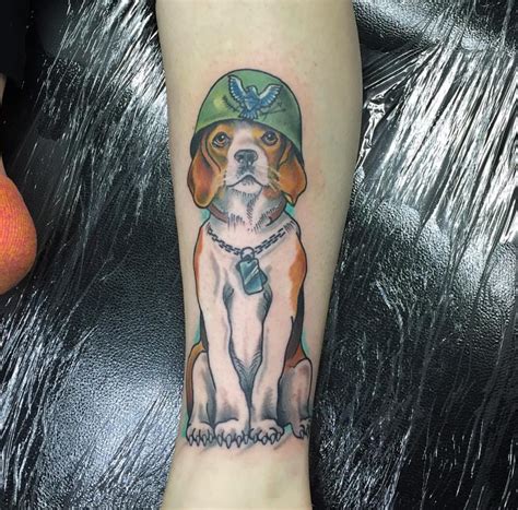 15 Cute Beagle Tattoo Designs That Will Make You Smile
