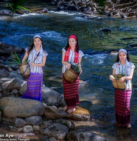 Theint Thada Win Karen Dress Karen People Myanmar Traditional Dress