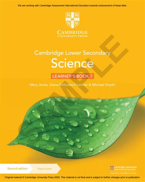Cambridge Lower Secondary Science Learners Book 7 Sample By Cambridge