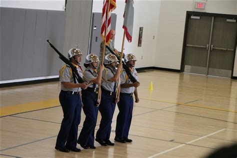 Jrotc Junior Reserve Officers Training Corps Cadets In Action