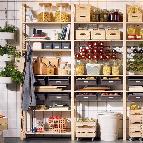 If you don't have a separate pantry and need to store your food right in the kitchen, that's totally fine. s-media-cache-ak0.pinimg.com 736x b7 2f 39 ...