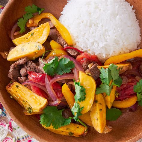Lomo Saltado Recipe Peruvian Beef And Potato Stir Fry