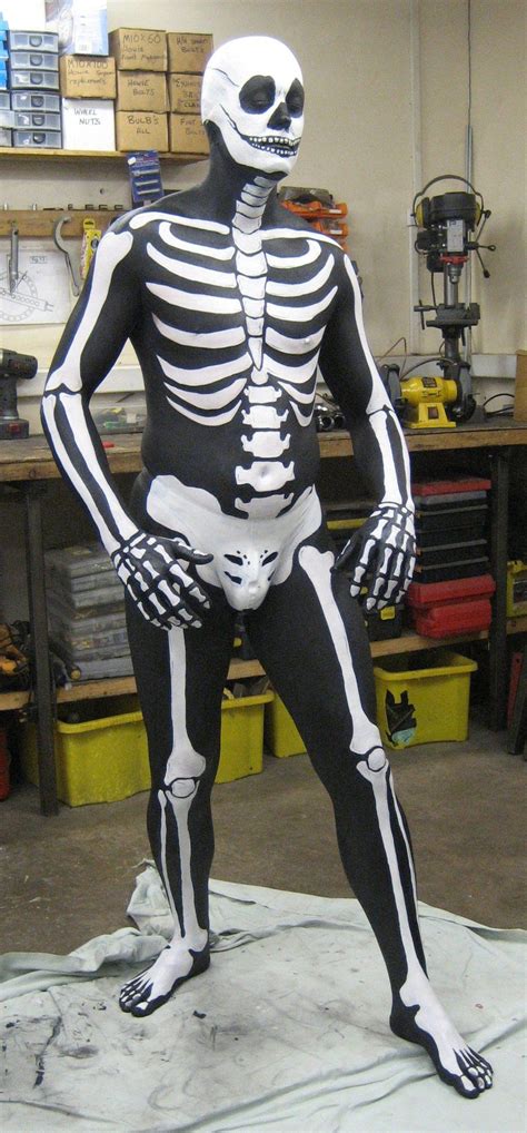 Skeleton Bodypaint Skeleton Body Body Painting Spiderman