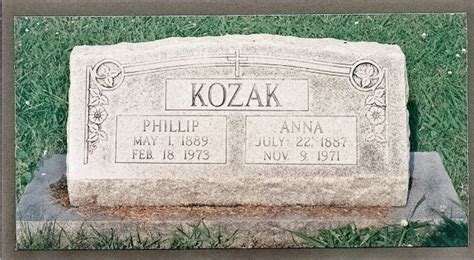 Phillip Jack Kozak 1889 1973 Memorial Find A Grave