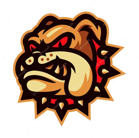 Premium Vector Bulldog Mascot Logo Vector Illustration