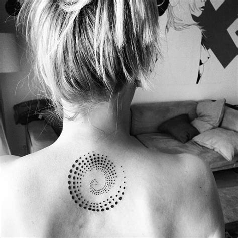 Dotwork Spiral Tattoo Tatuaggistyle